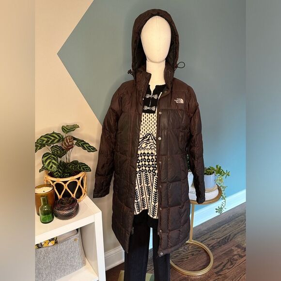 The North Face Jackets & Blazers - The North Face Women’s 600 Fill Down Puffer Brown Removable Hood Winter Coat: SP